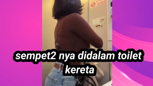 Siskae dalam kereta 