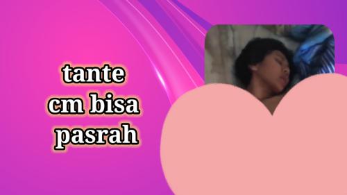 Cuma bisa pasrah
