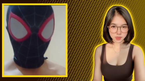 Cosplay spiderman
