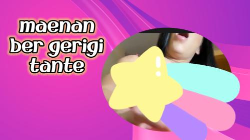 Maenan bergerigi tante