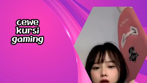 Cewe kursi gaming