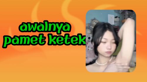 Awalnya pamer ketek