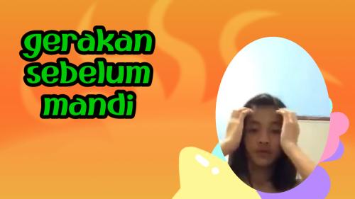 Gerakan sebelum mandi