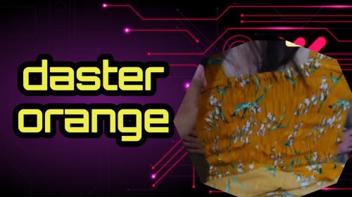 Daster orange