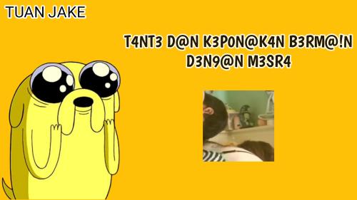 Tante mesra banget 