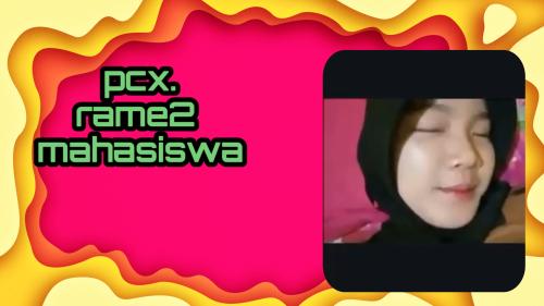 PCX rame2 mahasiswa