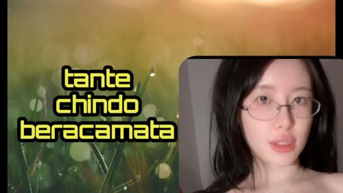 Tante chindo kacamata