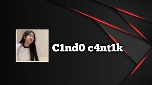 Cindo c4nt1k