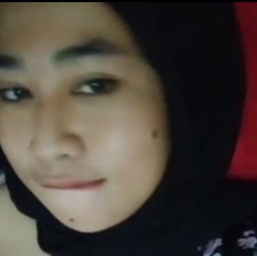 Jilbab hitam mulus