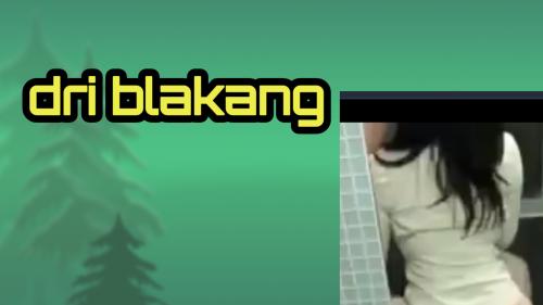 Dari belakang