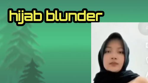 Blunder hijab