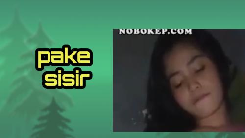 Pake sisir dulu