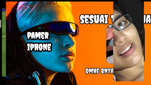 Pamer iphone