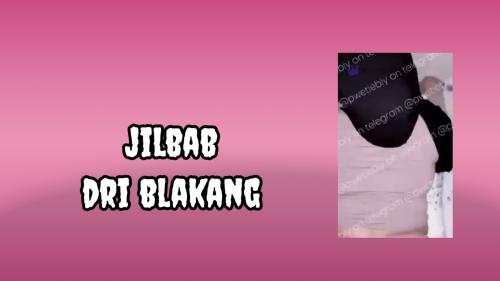 Jilbab dri blakang