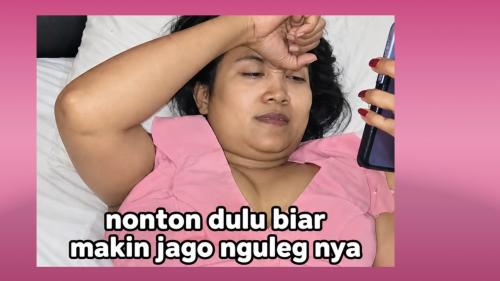 Budhe nonton dulu